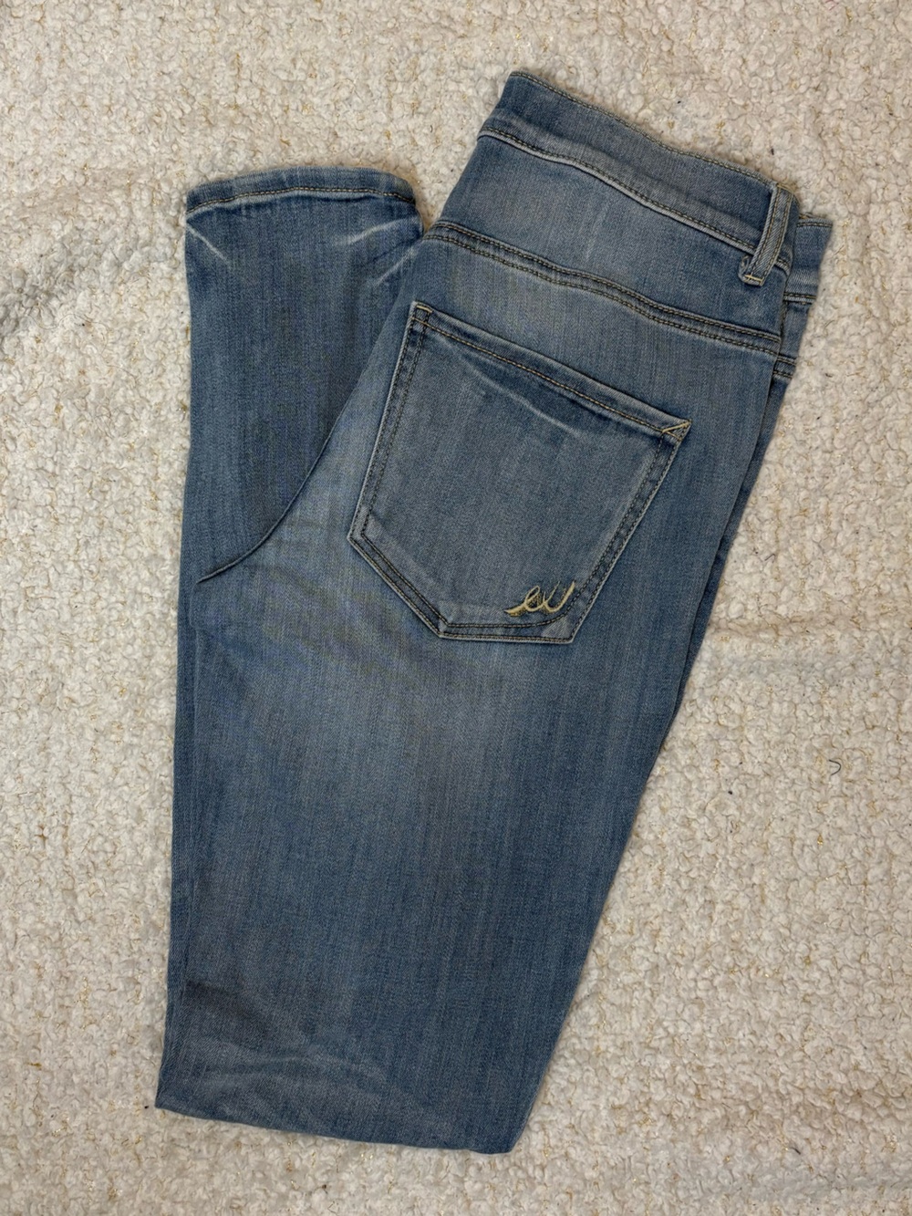 Express High-Rise Light Wash Skinny Legging Jeans